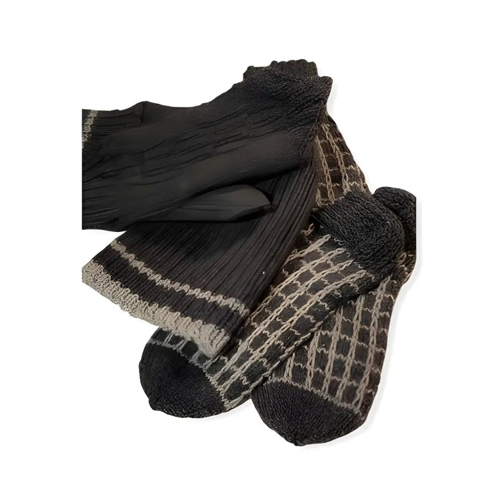 Miehelle - Ukko setti Beanies Tummanharmaa / 38-39