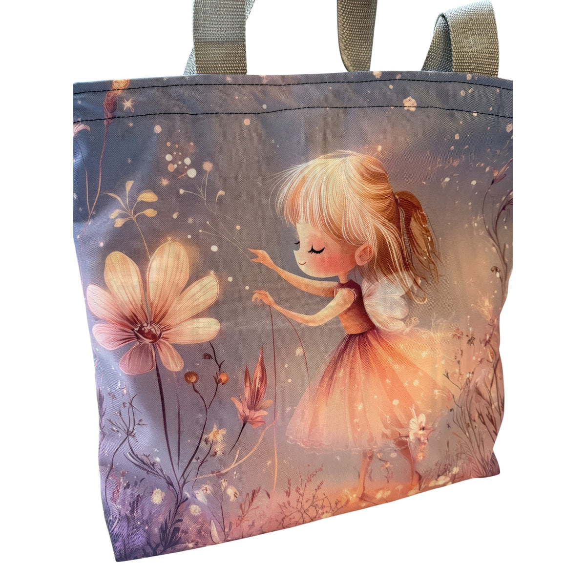 Kangaskassi Tyttö -Lahja ja Sisustus Juuttisäkki