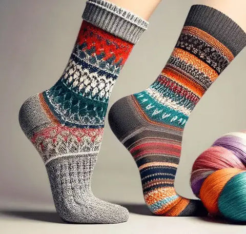 The funny history of women's wool socks
