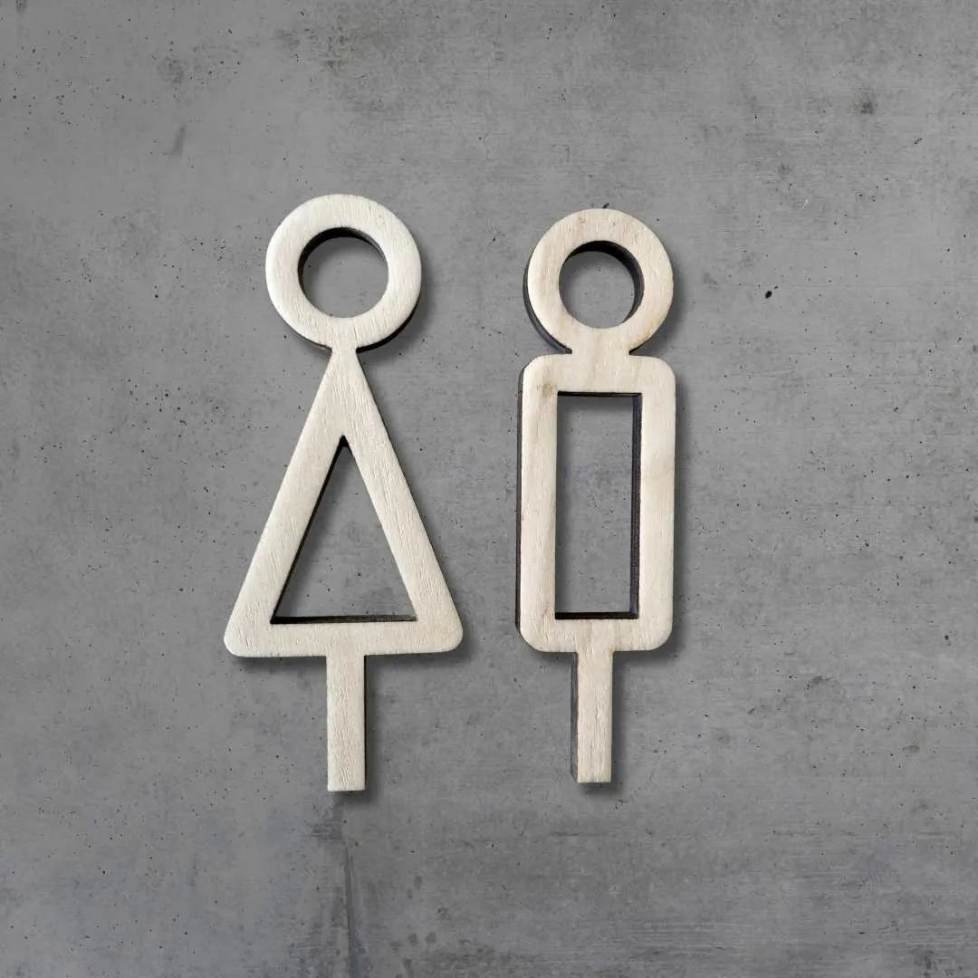 WC - kyltti | Ukkelit - Lahja ja Sisustus Juuttisäkki